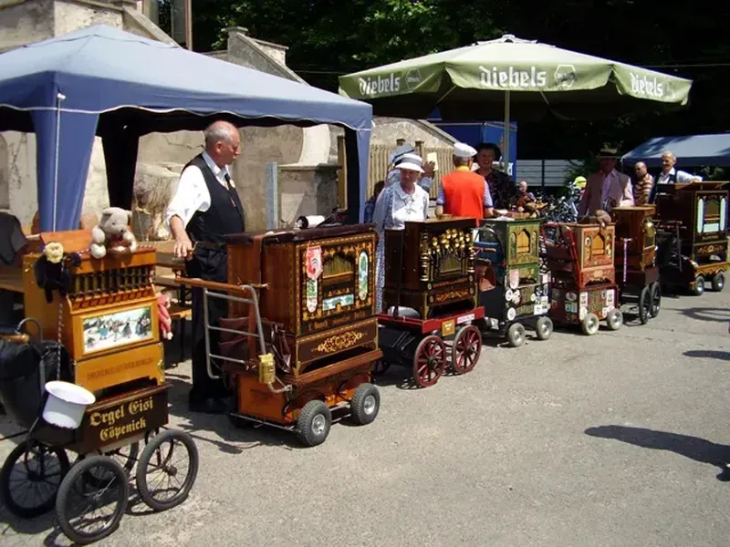 Drehorgelaufstellung Bürgerbräu